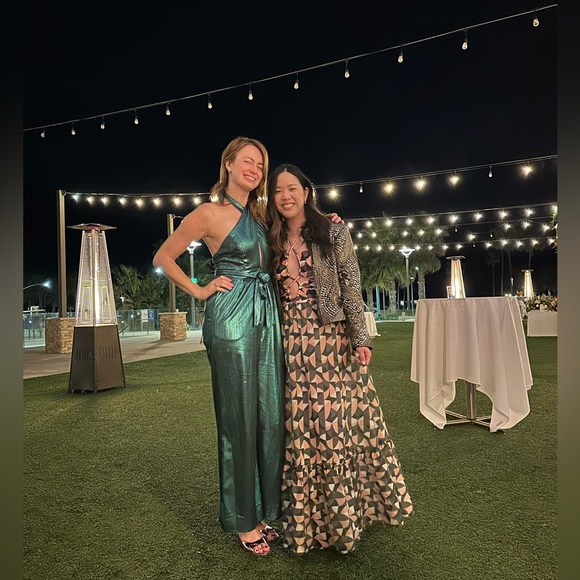 PatBO Beautiful Plitka lace-up dress, Size XL - Picture 5 of 10